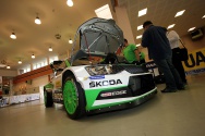 Rallye Český Krumlov: Technické přejímky